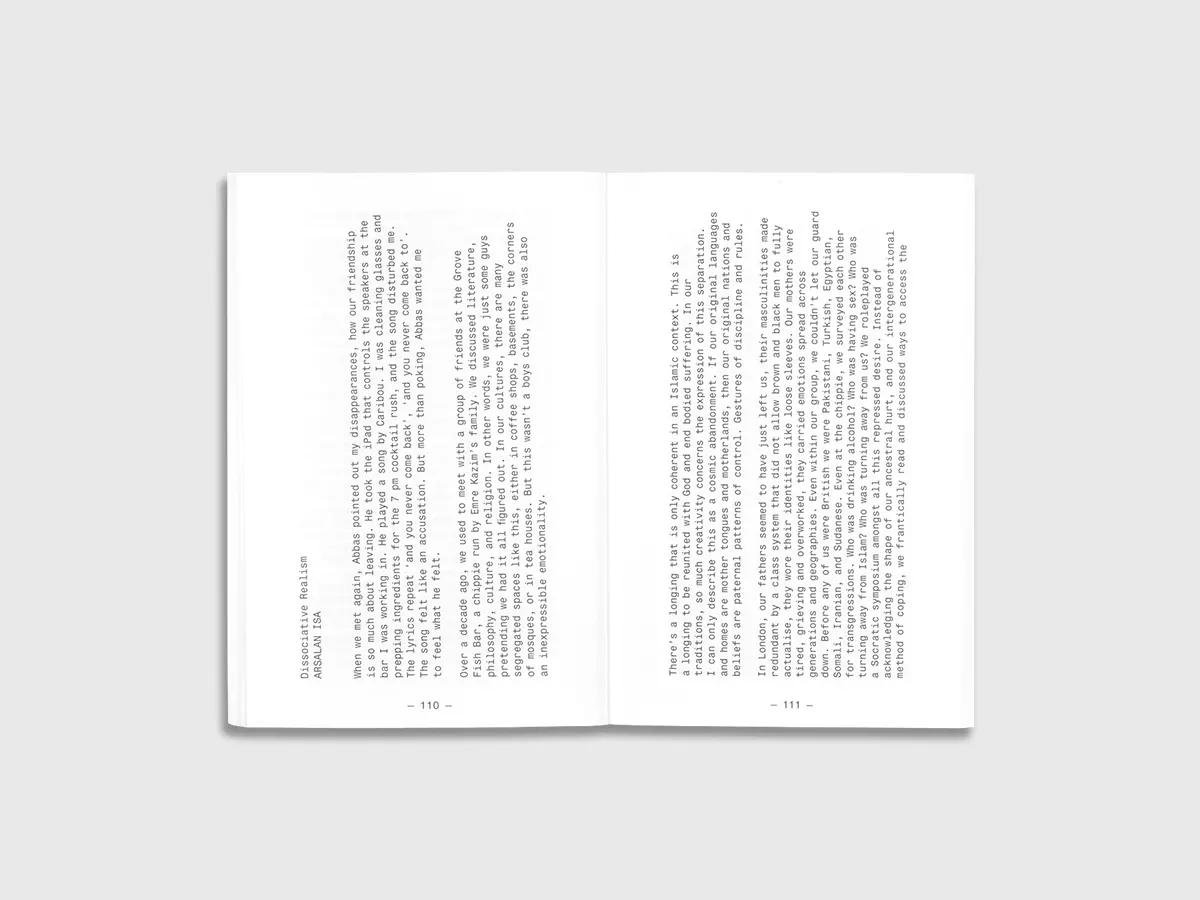 “ ” #7: Abbas Zahedi in conversation with Eva Wilson