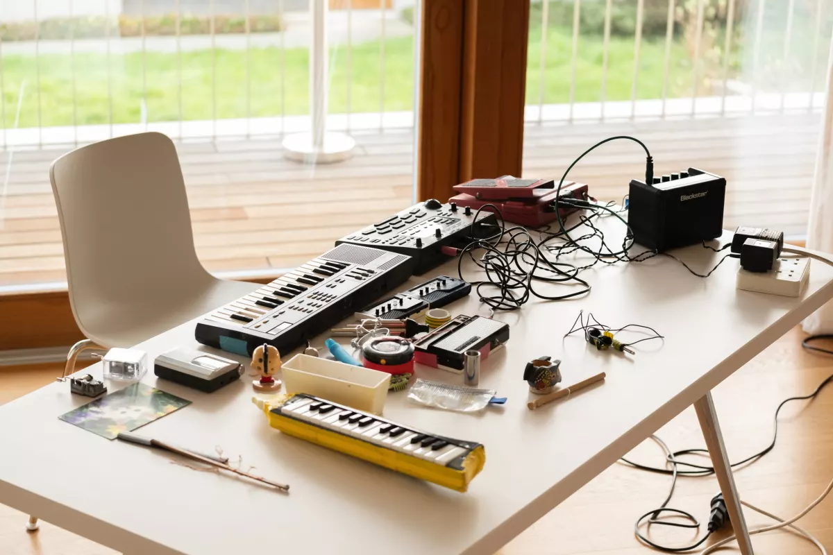 STEVE BERESFORD, MAX EASTLEY & DAVID TOOP W/ OREN AMBARCHI & CRYS COLE
