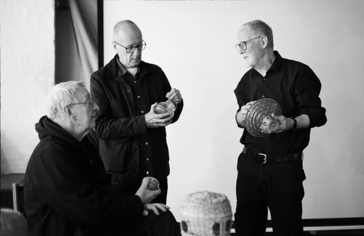 STEVE BERESFORD, MAX EASTLEY & DAVID TOOP W/ OREN AMBARCHI & CRYS COLE