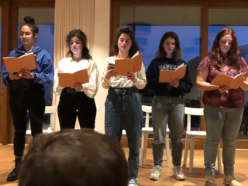 Alyssa Fonjallaz, Eléonor Bürki, Daniela Dias, Mathilde Krenger and Rotem Salomon, La Becque, 2020