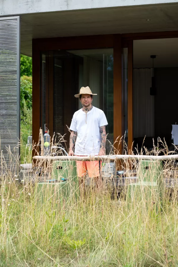 Clemens Fisher, La Becque, 2026, photo Aurélien Haslebacher