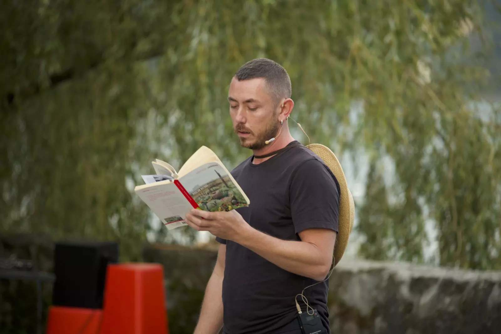 Garrett Nelson, La Becque, 2021, photo Manon Briod