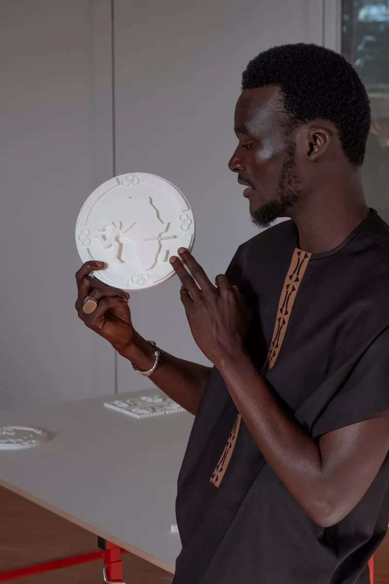 Alioune Thiam, 2025, photo Aurélien Haslebacher
