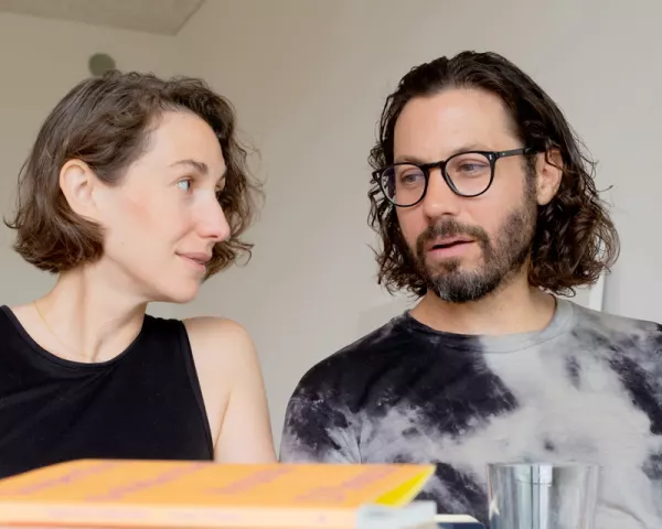 Adam Gibbons & Eva Wilson, La Becque, 2024, photo Aurélien Haslebacher